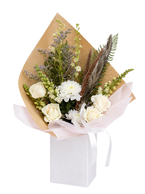 Pet Sympathy Bouquet & Keepsake