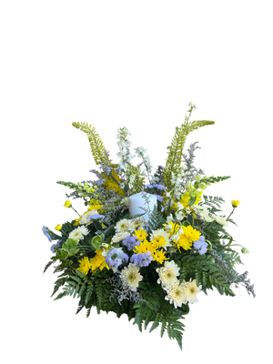 Garden Urn Wreath