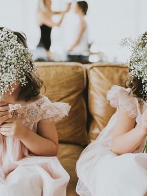 Flower Girl Bouquet & Petals